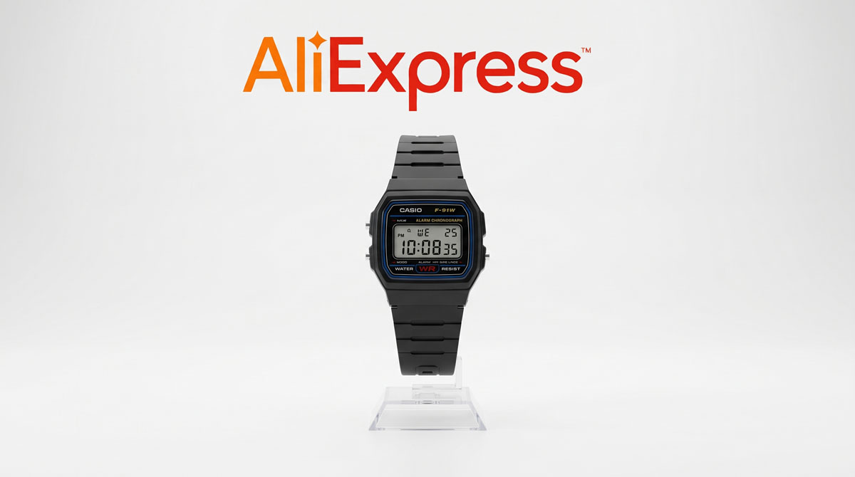 Guida all'acquisto: Casio F-91W su AliExpress per acquirenti italiani